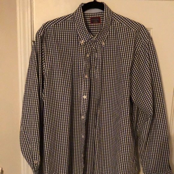 UNTUCKit Other - Untuckit baby and white plaid oxford